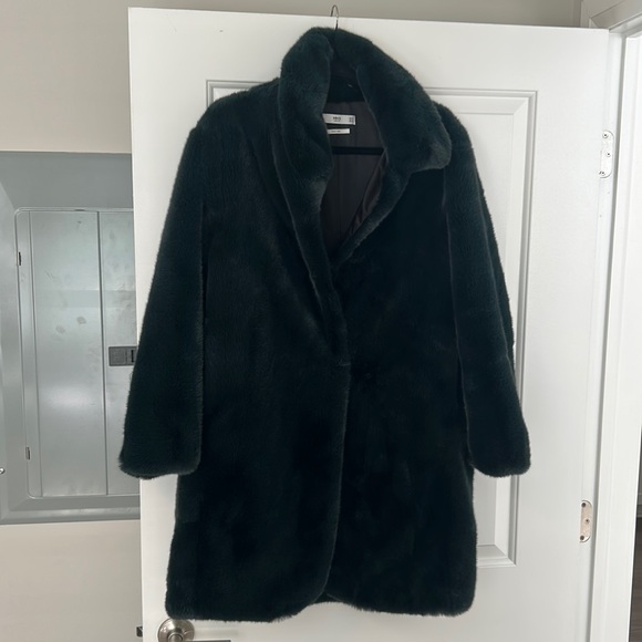 Mango Jackets & Blazers - Mango Faux Fur Coat